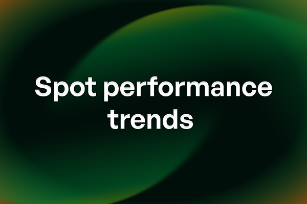 Spot performance trends