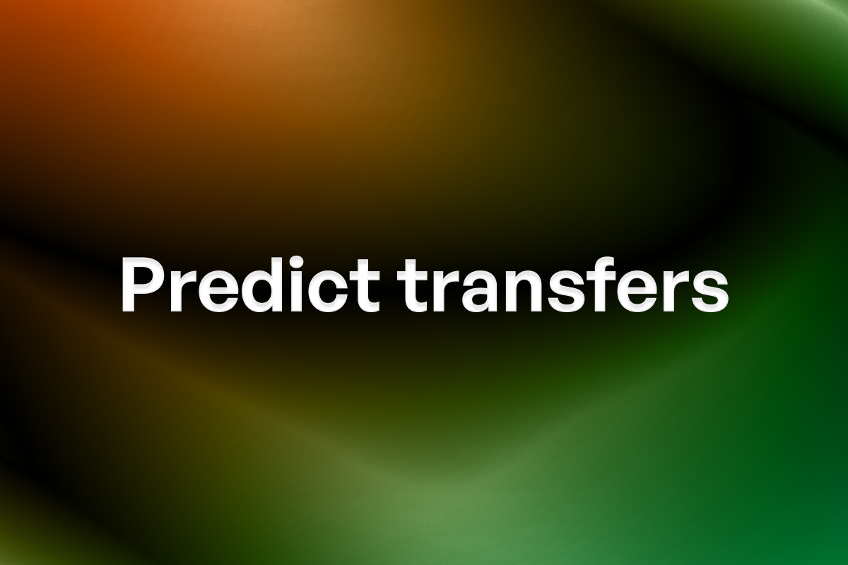 Predict transfers